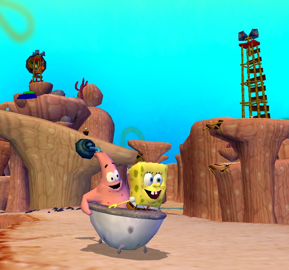 spongebob movie pc game walkthrough