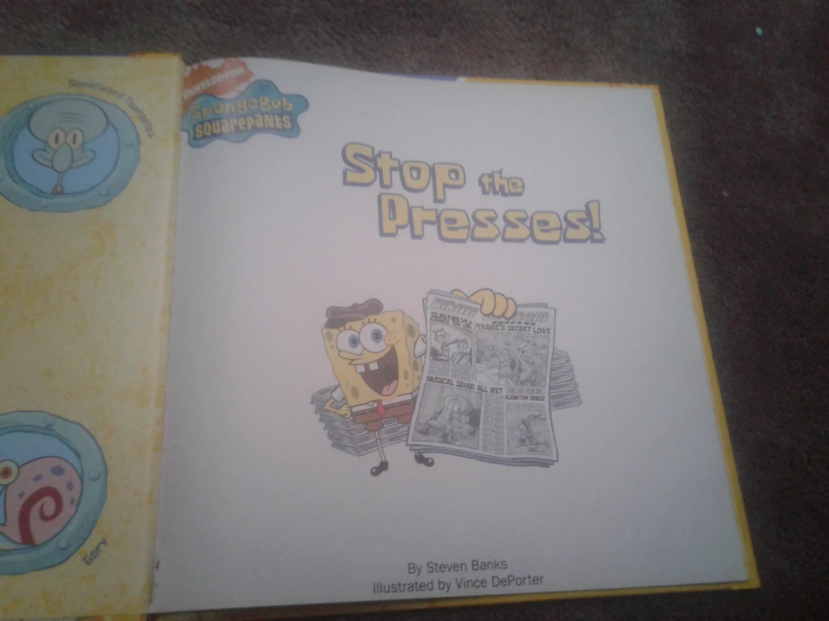 Stop the Presses!/gallery Encyclopedia SpongeBobia Fandom