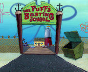 Mrs-Puff-Boating-School-dumpster-background