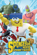 Sponge out of water Characters poster