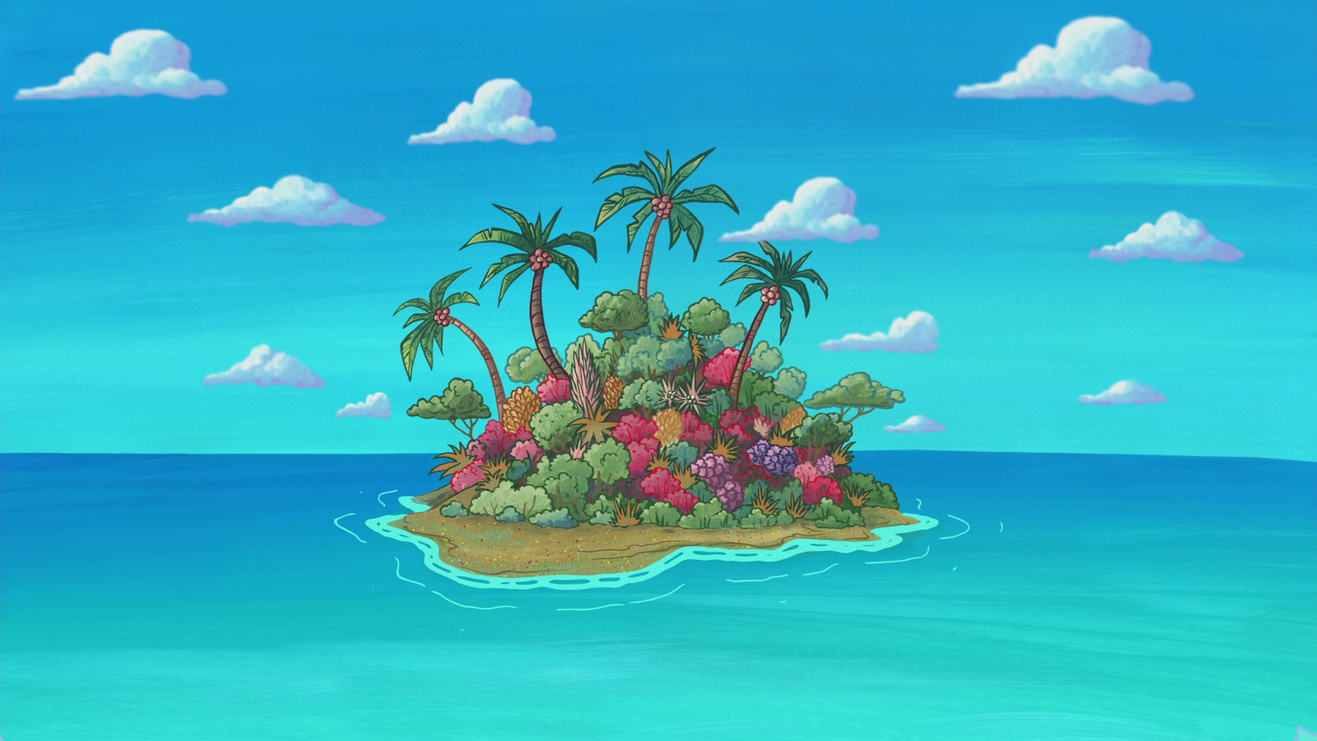 spongebob island