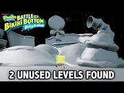 2 UNUSED Areas in SpongeBob Battle For Bikini Bottom Rehydrated!