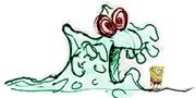 SBSPSS Booger Monsta.jpg (23 KB) Sketch with the Booger Monster and SpongeBob.