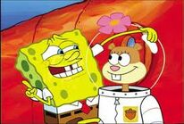 Sandy and spongebob (3)