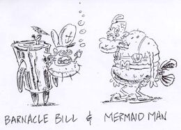 Barnacle mermaid