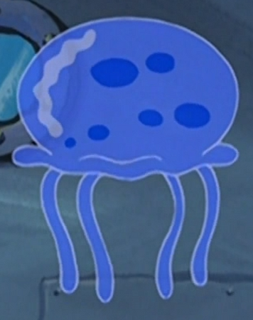 spongebob jellyfish clipart