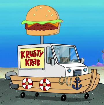 Krabby patty food truck hot sale