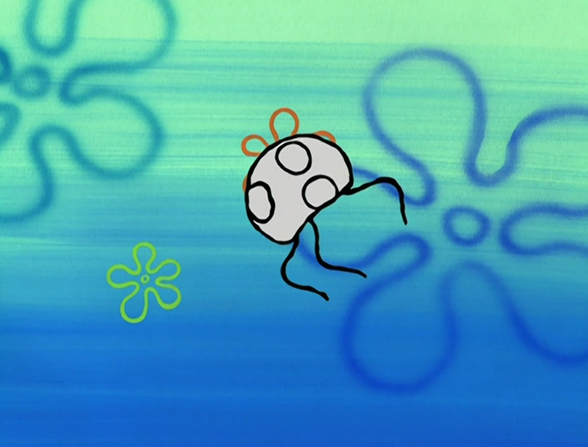 How To Draw A Jellyfish From Spongebob Step By Step