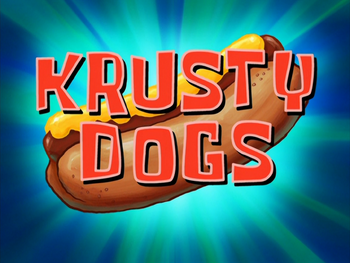 Krusty Dogs title card