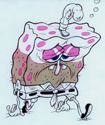 Tired SpongeBob.
