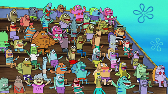 All the spongebob characters