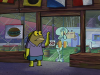 Incidental 6 does not read the "Closed" sign.