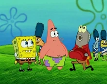 Рыба рассказывает историю ребятам