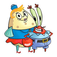 SpongeBob SquarePants - Mr. Krabs and Mrs. Puff DVD Art