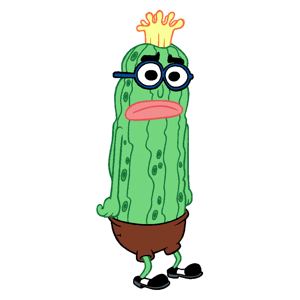 sea cucumber cartoon