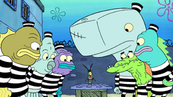 Jailbreak!/transcript, Encyclopedia SpongeBobia