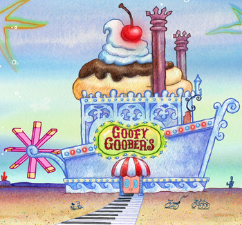 Goofy Goober's Ice Cream Party Boat | Encyclopedia SpongeBobia | Fandom