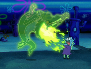 Incidental 48 being spooked by the Flying Dutchman.