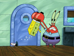SpongeBob's missing arms error in Penny Foolish-2