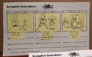 Mermaid Man and Barnacle Boy IV storyboard