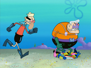 Mermaid Man vs. SpongeBob 170