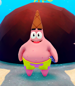 Cone Patrick in SpongeBob Simulator