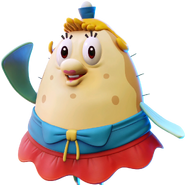 Mrs. Puff's render in Nickelodeon All-Star Brawl 2