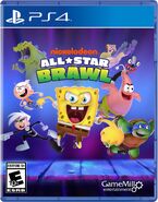Nickelodeon All-Star Brawl PlayStation 4 prototype cover 3