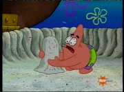 Patrick overworking himself.