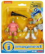 Sponge out of water Imaginext Mr. Superawesomeness and Sour Note