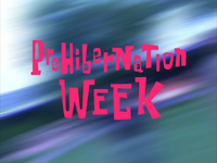 Prehibernation Week title card