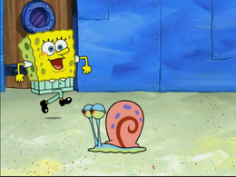 SpongeBob's pajamas sleeves missing error in New Digs