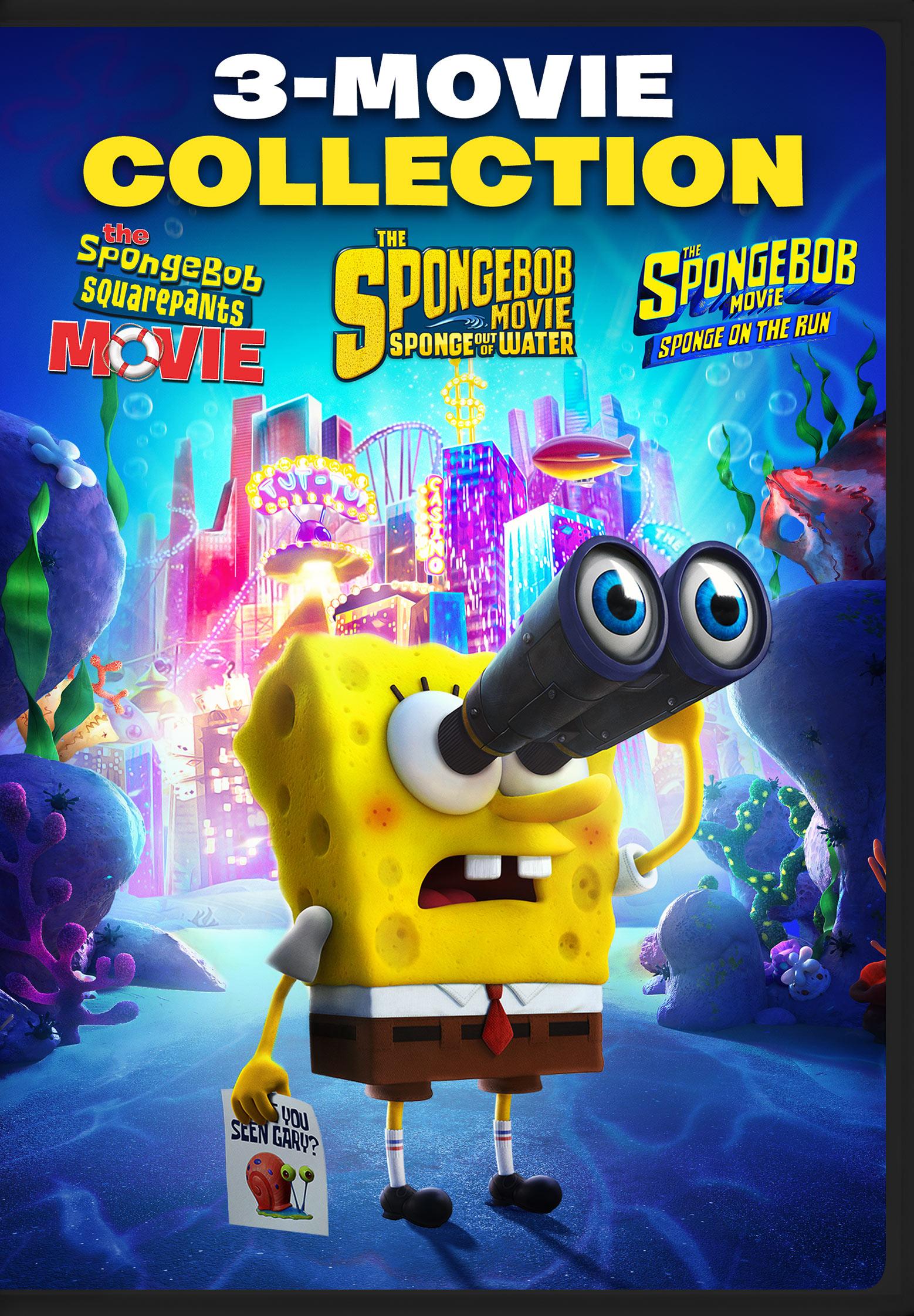 the spongebob movie sponge out of water dvd