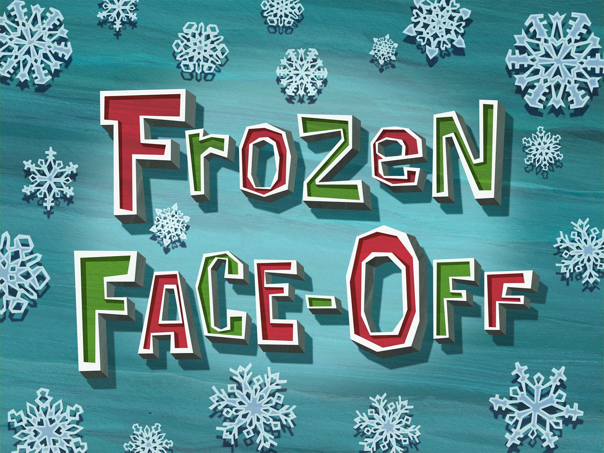 Frozen Face-Off, Encyclopedia SpongeBobia