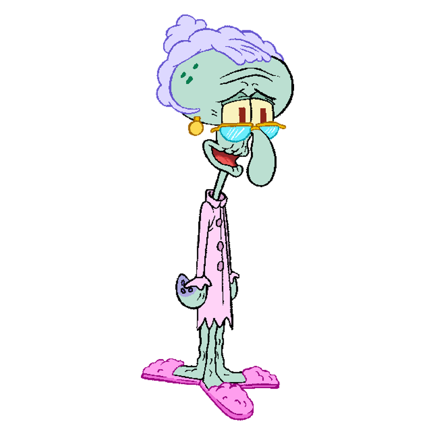 Does Squidward from Spongebob have a wife?