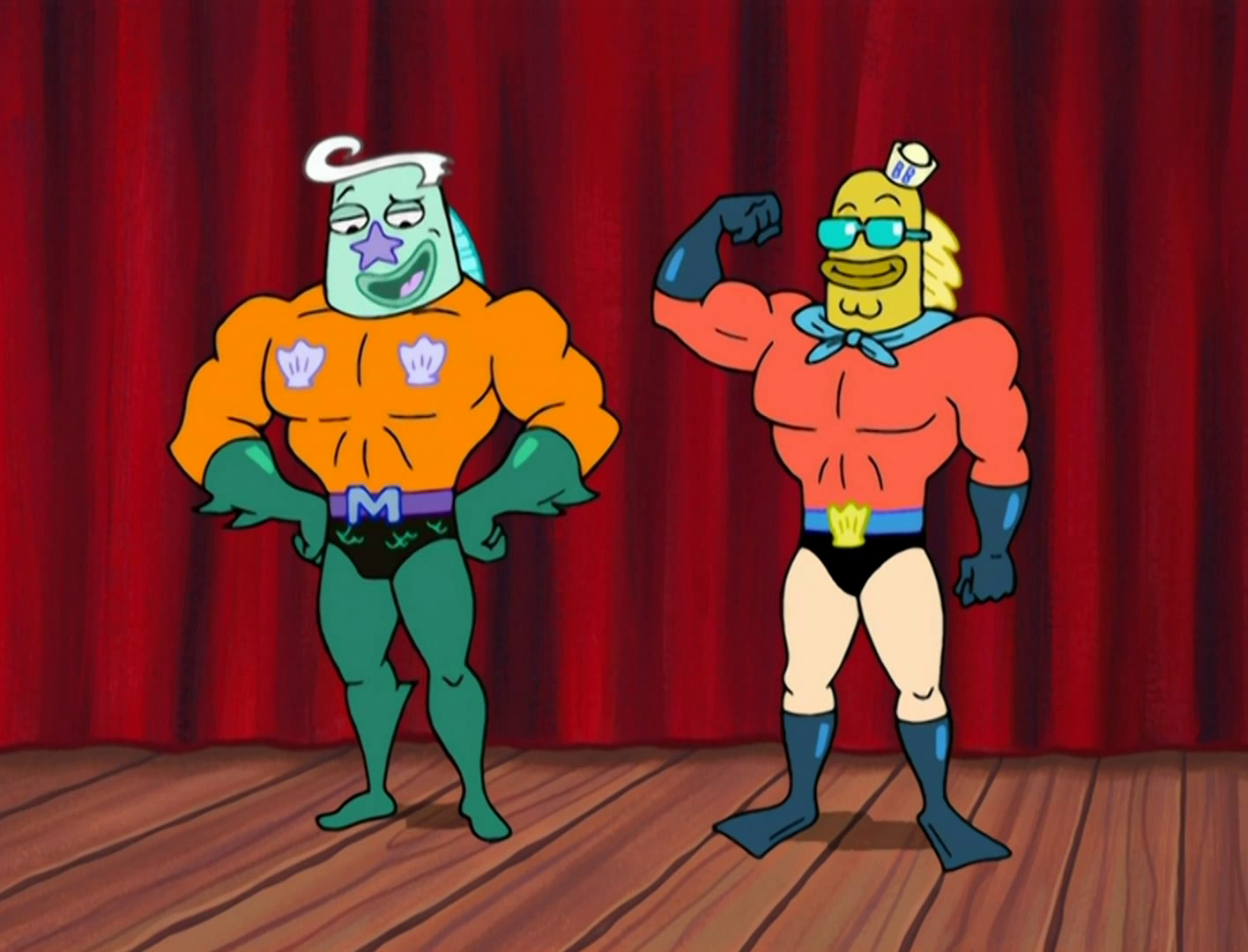 barnacle boy and mermaid man enemies