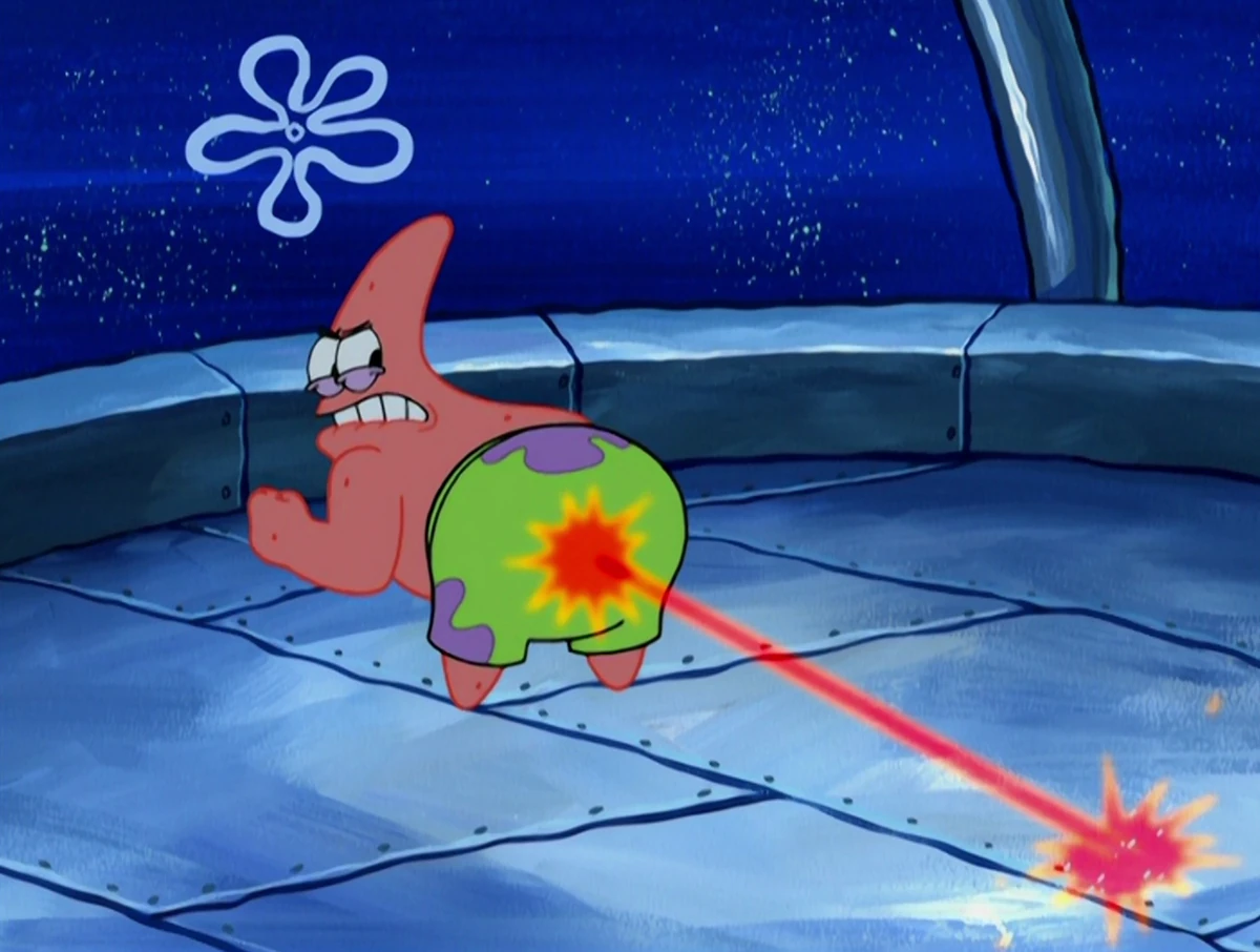Laser pants Encyclopedia SpongeBobia Fandom