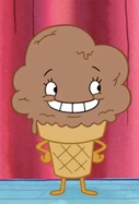 Ice cream cone guy