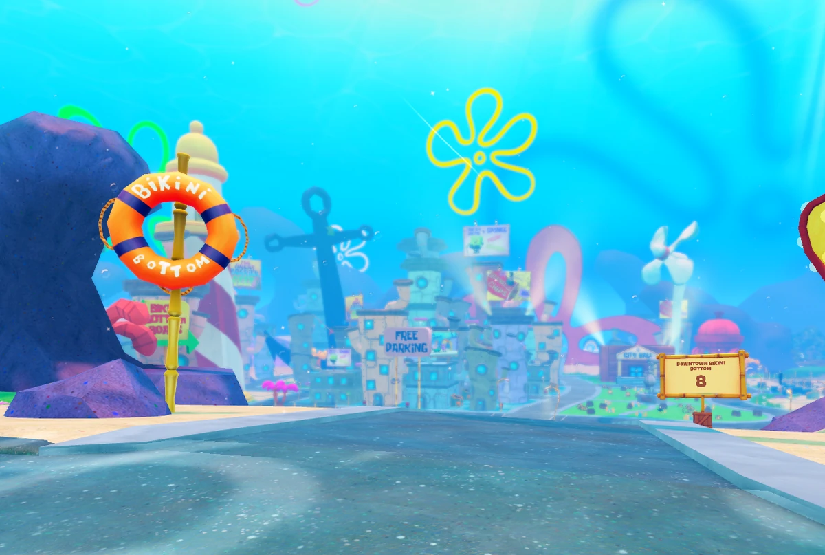 Downtown Bikini Bottom (SpongeBob Simulator) Encyclopedia SpongeBobia