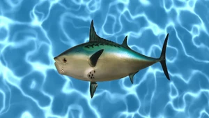 Реалистичная рыбья голова