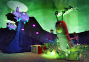 Prerelease screenshot of "It Came from Bikini Bottom." (#1)