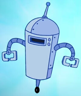 Trash bot model pose