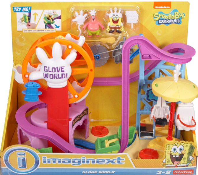 Glove World Playset Imaginext Encyclopedia SpongeBobia Fandom