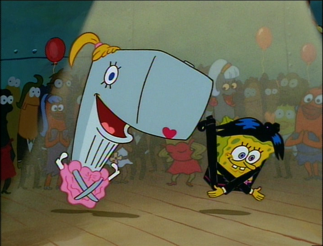 The Sponge is a dance created by SpongeBob which starts as a simple prom da...