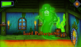 Lord Poltergeist in Nickelodeon Mystery Mansion