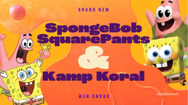 Brand New SpongeBob SquarePants & Kamp Koral