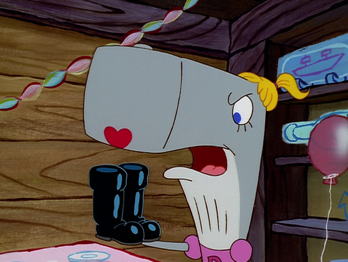 spike boots from spongebob