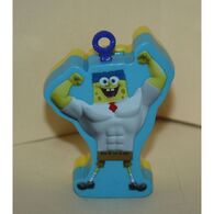 Juguetes de cajita feliz de ''Bob Esponja: Un Héroe Fuera del Agua'' (McDonald's)