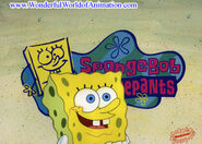 SpongeBob theme song cel