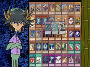 Yusei with his deck